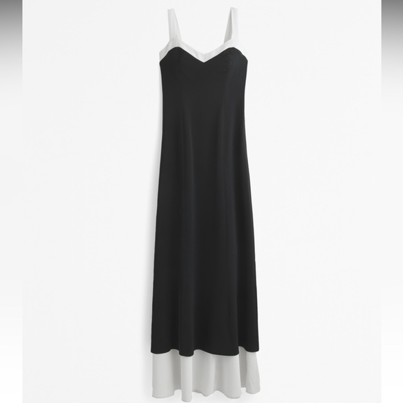 NWT Abercrombie & Fitch Black and White Dress - Picture 4 of 6
